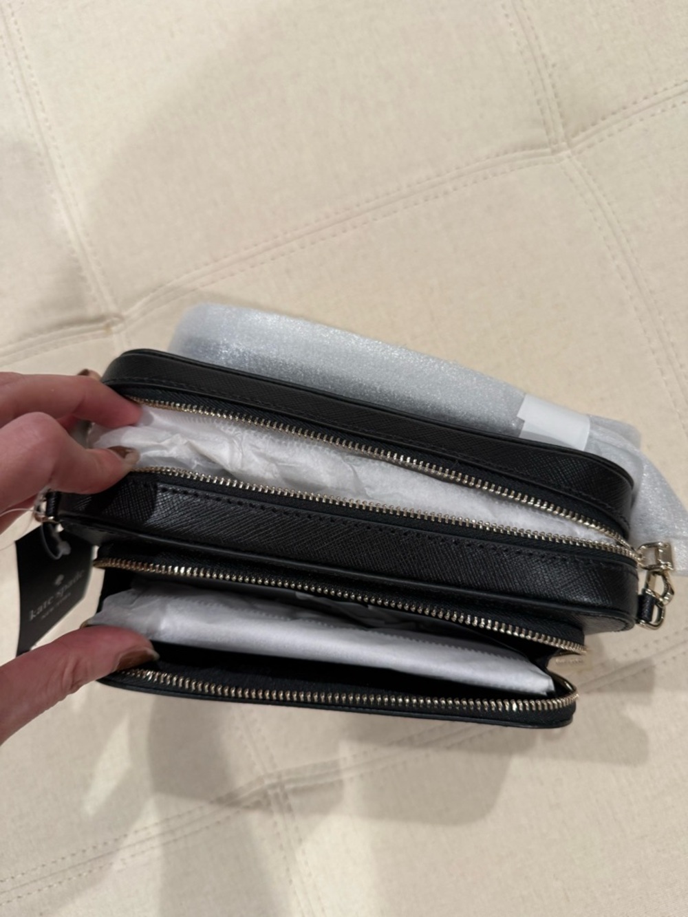 Kate Spade Staci Mini Black Crossbody Bag - Picture 3 of 6